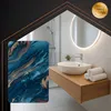 Ruhhy 25958 Badezimmervorleger 80 x 50 cm, blau Produktbild-Vorschau 5