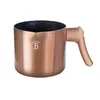 A copper-colored pot with a black interior and a single handle, shown against a white background. Náhľad obrázku produktu