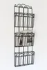 Wandregal Zeitungsständer 09911 Magazinhalter 101 cm Produktbild-Vorschau 2