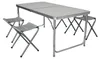 Set van 5 aluminium campingmeubels voor buiten: een Productafbeelding-voorbeeld 2