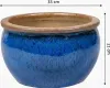 Bac à plantes Pot de fleurs « Bavaria » 33 cm bleu royal Voir les images du produit 2