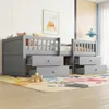Kinderbett mit Schubladen und Lattenrost, 90x200 cm, Produktbild-Vorschau 3