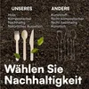 H&S Einweg Holzbesteck Set - 150 Stück  Party Besteck - Je Produktbild-Vorschau 2