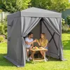 Outsunny paviljoen, 1,85 x 1,85 m, waterdicht, opklapbaar, Productafbeelding-voorbeeld 2