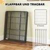 Výběh pro štěňata PawHut 100 cm vysoký, 6-TLG. Ohrádka pro Náhled obrázku produktu 6