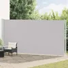 vidaXL Seitenmarkise Ausziehbar 200x600 cm Grau Produktbild-Vorschau 2