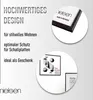 A marketing image showcasing nielsen vinyl record frames with descriptive text and product details. Produktbild-Vorschau