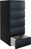 Cassettiera stretta con cassetti IVAR - nero Anteprima dell’immagine prodotto 2