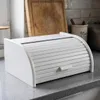 Porta pranzo in legno piccolo BIANCO 31x26x16cm - In faggio Anteprima dell’immagine prodotto 4