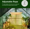 A grow light suspended over plants in a greenhouse. Anteprima dell’immagine prodotto