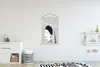 MuchoWow® Textilposter Girl With A Pearl Earring - Schwarz Produktbild-Vorschau 2
