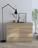 Commode en chêne Sonoma avec tiroirs, 120 cm, 8 tiroirs, Voir les images du produit 5