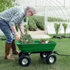 Wiltec Gartenwagen mit Kippfunktion bis 240 kg, Handwagen Produktbild-Vorschau 6