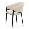 Jídelní židle NEW HOME GLAMOUR Čalouněná obývací židle z Náhled obrázku produktu 5