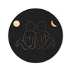 MuchoWow® Mauspad Mousepad Frauen - Mond - Gold - Produktbild-Vorschau 1