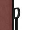 vidaXL Seitenmarkise Ausziehbar Braun 180x600 cm Produktbild-Vorschau 9