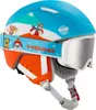 A child's ski helmet and goggles set with Paw Patrol characters. Produktbild-Vorschau