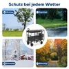 Protection pluie Sekey Transparent pour Bollerwagen avec Voir les images du produit 5