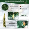 Choinka LED COSTWAY 210 cm, oszczędzająca miejsce choinka z Podgląd zdjęcia produktu 5