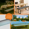 A collage of images showing beer bench cushions in different settings, including outdoor dining, indoor dining, and a festive outdoor event. Anteprima dell’immagine prodotto