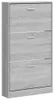 vidaXL Armoire à chaussures Gris Sonoma 59x17x108 cm Bois Voir les images du produit 9