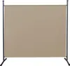 Paravent Outdoor Wetterfest 180 x 178 cm Beige | Raumteiler Produktbild-Vorschau 1