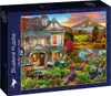 Bluebird Puzzel, Puzzel, Tuin, Landelijke Stijl, 500 Productafbeelding-voorbeeld 2
