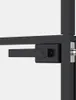 Innentür Schwarz 102x201,5 cm Hartglas & Aluminium Schlank Produktbild-Vorschau 7