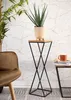 HowHomely Modern Pflanzenständer, Blumenhocker aus Metall Produktbild-Vorschau 9