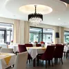 TOOLIGHT Hängelampe Mit Kristallen G063-Cp 50Cm 50Cm Black Produktbild-Vorschau 4