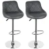 2er Set Barhocker Barhocker Kunstleder höhenverstellbar Produktbild-Vorschau 1