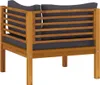 vidaXL 6-tlg. Garten-Lounge-Set mit Auflage Massivholz Produktbild-Vorschau 12