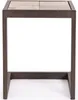 Hocker Blocks 36 x 32 x 47 cm Fichte Stahl Natur Schwarz Produktbild-Vorschau 4