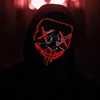Universal-LED-Maske mit 3 Lichtmodi, Schwarz/Rot, Produktbild-Vorschau 10