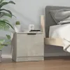 vidaXL Nachttische 2 Stk. Betongrau 40x39x40 cm Produktbild-Vorschau 3