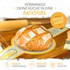 KRUSTENZAUBER Runde Brotschlinge aus langlebigen Silikon Produktbild-Vorschau 2