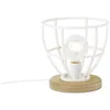 BRILLIANT Lampe Matrix Wood Lampe de table 25cm blanc mat | Voir les images du produit 2