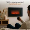 Elektryczny Kominek Ścienny Memphis Podgląd zdjęcia produktu 7