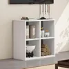 Commode modulaire ouverte blanche, style Loft scandinave Voir les images du produit 2