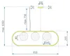 Lampada tooLight App915-3Cp Gold Anteprima dell’immagine prodotto 7