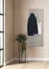 Garderobenpaneel - 50 x 125 cm - 5 Haken - Sandgrau - Produktbild-Vorschau 8