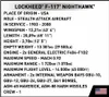 Klocki konstrukcyjne COBI Lockheed F-117 Nighthawk 795 Podgląd zdjęcia produktu 7