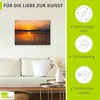 ARTland Leinwandbild Landschaft mit Sonnenaufgang Größe: Produktbild-Vorschau 2