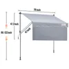VEVOR tenda da sole per balcone 2x1,2m tenda a bracci Anteprima dell’immagine prodotto 8