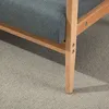 Sofa HOMCOM 2-osobowa, kanapa 115 cm z podłokietnikami, Podgląd zdjęcia produktu 5
