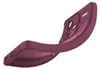 A burgundy phone case is shown bent in half against a white background. Produktbild-Vorschau