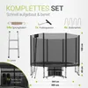 Juskys Trampolin JumpMaster L Ø 305 cm mit Sicherheitsnetz Produktbild-Vorschau 5