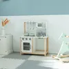 Mamabrum Kinderküche aus Holz mit Mikrowelle, Backofen & Produktbild-Vorschau 10