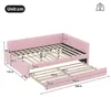Flieks Tagesbett Daybed 140x200cm mit Ausziehbett, Produktbild-Vorschau 7