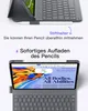 inateck Keyboard iPad Air 13"Pro 12,9" Compat.QWERTZ gray Produktbild-Vorschau 6
